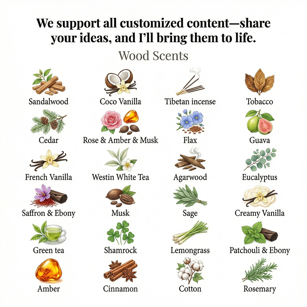 Customizable-Wood Scents