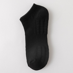 Printemps et été court cheville épais coton Sports Crew blanc couleurs unies rembourré basket-ball course Tennis Gym chaussettes <span class=keywords><strong>pas</strong></span> <span class=keywords><strong>cher</strong></span> - Product Image 5