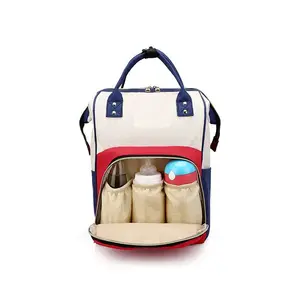Multi Function Customization Large Capacity Diaper Bag Separate Milk Silo Mummy Backpack