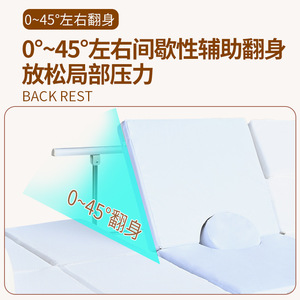 Cama de Hospital Manual Lan Yue de Acero Inoxidable Ajustable para Uso Doméstico y Hospitalario, Cuidado de Pacientes Adultos y Ancianos - Product Image 2