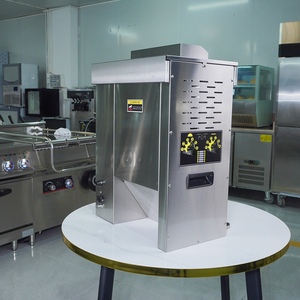 Máquina de hamburguesas Máquina comercial completamente automática de doble capa para hornear Maquinaria y equipo eléctrico pequeño para hamburguesas - Product Image 2