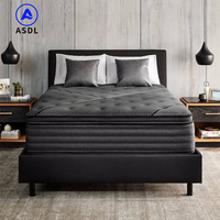 Matelas médical OEM personnalisé de haute qualité, respirant et doux, avec ressorts ensachés, tailles Queen et King