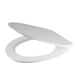 Asiento de Inodoro de Diseño Moderno, Económico, de Forma Ovalada, Cierre Suave Estándar, Material de Urea para Baño - Product Image 1