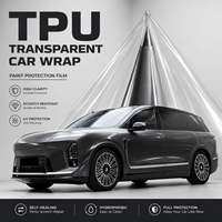 Película de Protección de Pintura TPU de 60 Pulgadas, Alto Brillo, Autoregenerable, Transparente, PPF, Directo de Fábrica para Instaladores Profesionales de Automóviles, Muestra Gratis