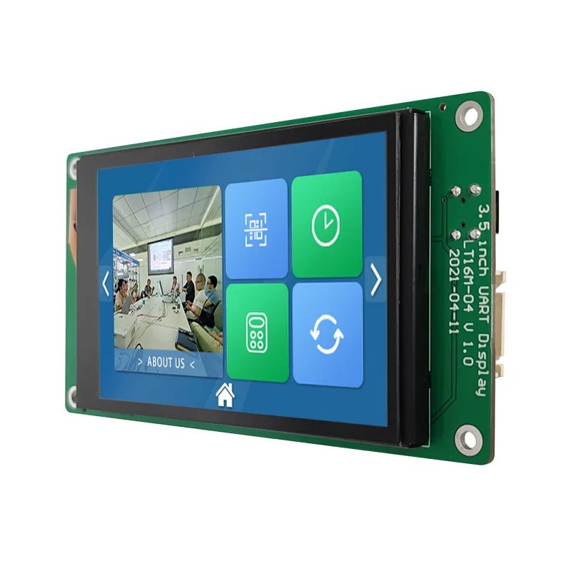 3,5 Zoll 480*320 Touch Panel LCD-Modul 16Bit RGB RS232/TTL Uart LCD-Display CTP RTP Optional