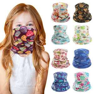Children's Printed Scarf X16 Styles HD Cartoon Multi Functional Outdoor Sun Protection Face Mask Kids' Hiking Cycling Windproof - Product Image 3