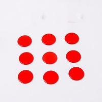 Jetons en plastique transparents 15x1.2mm, en vrac, fournitures pédagogiques, activités de mathématiques et de bingo, accessoires de jeu de poker avec plateau