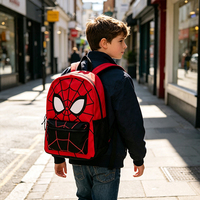 Sac à dos personnalisé en gros pour garçons, sac à dos d'école en polyester pour enfants, OEM ODM, faible MOQ 50 pièces, directement de l'usine