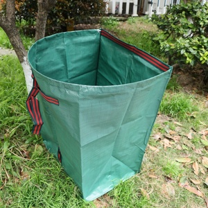 Sac à feuilles pliable en PP robuste, imperméable, sacs à feuilles et à déchets de jardin réutilisables - Product Image 3
