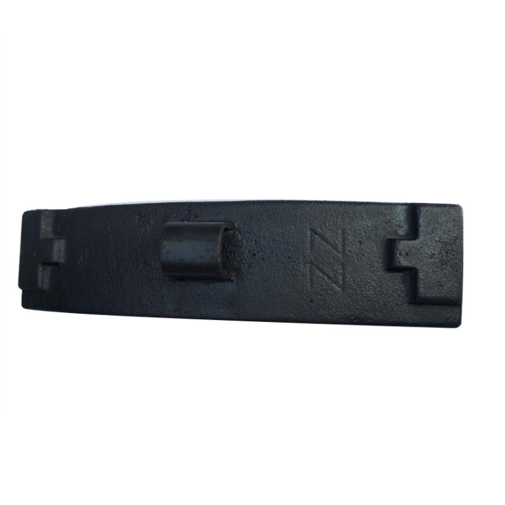 Railway supplies railway wagon parts train brake shoe