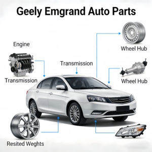 Componentes de Motor, Repuestos de Auto, Accesorios para Autos, Kit de Carrocería para Geely Emgrand EC7 2013 - Product Image 3