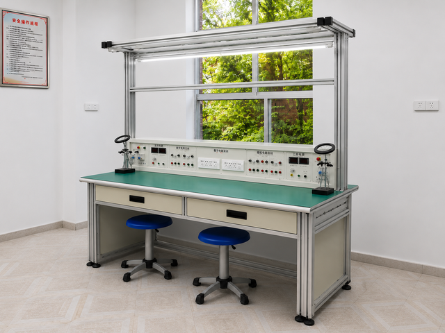 New Metal Electronic Soldering Assembly and Debugging Workstation Experiment Platform for Electronic Component Testing Training