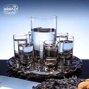 Czech Imported Lead-Free Crystal Liquor Glasses Heat Resistant Dishwasher Safe Commercial Bulk Purchase - Product Image 3