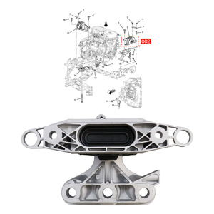 แท่นยึดเครื่องยนต์สำหรับ Buick Regal LaCrosse Chevrolet Malibu XL 84034329 23407419การบินอะลูมิเนียมหล่อขึ้นรูป - Product Image 3