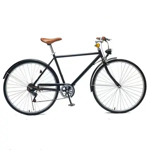 Ladies bicycle can OEM color 7 speed 26 inch classic city bicycle new style cycle city bicycle v brake