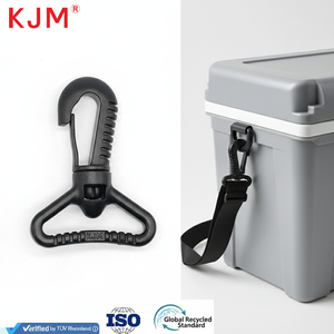 Gancio in Plastica Nera Premium da 3/4 di Pollice per Confezioni di Ghiaccio Secco e Imballaggi Isolanti - Product Image 1