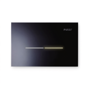 Placa de Vitrocerámica Pucci Eco Glass Infinity 2015 Negra con Control Táctil Electrónico - Product Image 2