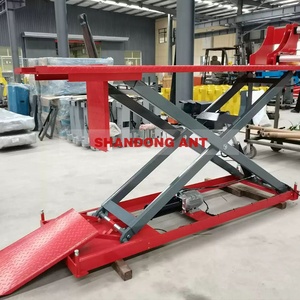 Chất Lượng Cao Màu Đỏ 1600lbs Xe Máy Nâng Nền Tảng Thủy Lực ATV Xe Máy Nâng Lên Bảng Cho Cơ Hội Thảo Và Nhà - Product Image 5