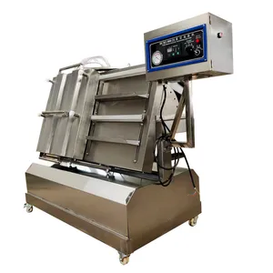 Wholesale Incline Type Double Chamber Vaccum Packing Machine Food Meat Packaging Sealing Machine
