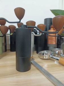 Aluminum Body 420 Stainless Steel Burr Home-use Espresso <b>Mini</b> Small Hand Mill Portable Manual Coffee <b>Grinder</b> - Product Image 5