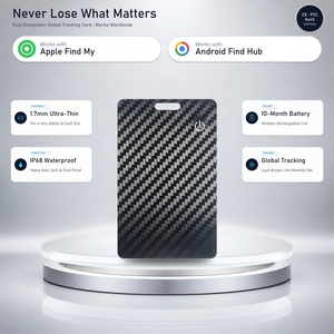 Localizador de Tarjetas con Certificación MFi, Sistema Dual, Compatible con Apple Find My y Google Find Hub, para Cartera, Llaves y Equipaje - Product Image 1