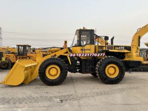 Dibuat di Jepang asli <span class=keywords><strong>Komatsu</strong></span> WA470-3 Wheel <span class=keywords><strong>Loader</strong></span> diskon besar Komatsu470 pemuat depan digunakan <span class=keywords><strong>komatsu</strong></span> 380 320 470 500 pemuat - Product Image 2