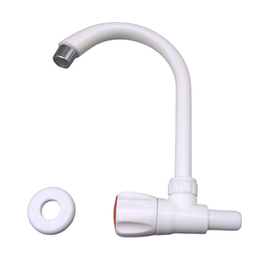 Robinet de cuisine en plastique Yunsu à petite poignée, mélangeur de lavabo 1/2" en PP, prix de gros - Product Image 3