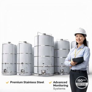 Winery Decor and <b>Wine</b> Production Machine 1000L Capacity for <b>Wine</b> Manufacturing Plant and Fermenter Winemaking Equipment - Product Image 5