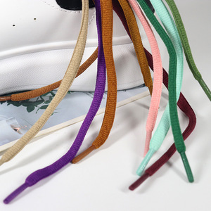 Cordones de poliéster semirredondos de 8.5mm de color sólido personalizados para zapatos de niños, zapatillas blancas, calzado deportivo y zapatos de papá - Product Image 5