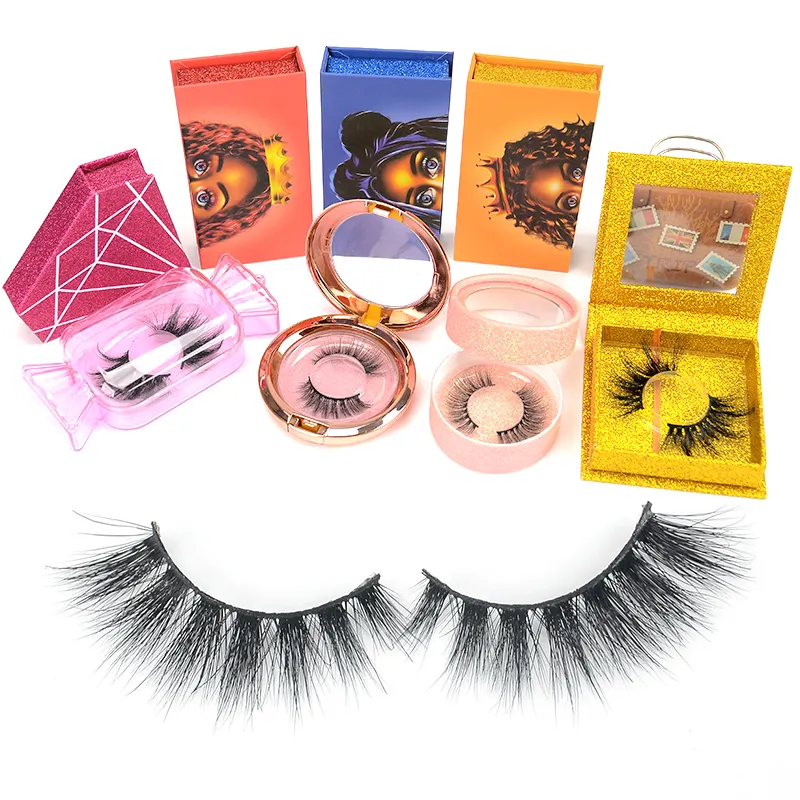 OEM high quality eyelash manufacturer Wholesale makeup product 25mm eyelashes 3d mink lashes
