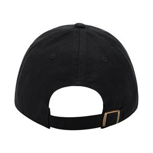 Casquette de baseball en coton peigné de haute qualité, lavée à l'eau, couleur unie, douce, 6 panneaux, respirante, imperméable, broderie machine, marque tendance - Product Image 5