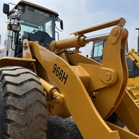 Chargeuse sur pneus Caterpillar 966H d'occasion, état d'origine, matériel de construction CAT 966H en stock