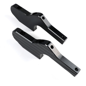 Support d'extension de pédale pour moto Piaggio 300, en alliage d'aluminium noir, 20cm, pièces de scooter durables - Product Image 2