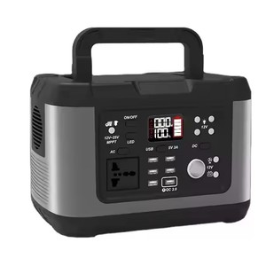 Station d'énergie solaire portable <span class=keywords><strong>Shingel</strong></span> 500W, batterie lithium-ion MPPT, utilisation en extérieur, onde sinusoïdale pure, haute puissance, énergie d'urgence - Product Image 2