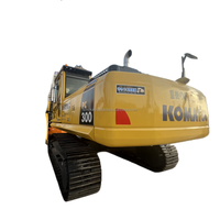 Chargeuse-pelleteuse d'occasion KOMATSU PC300 modèle 2022, moteur 141KW, godet de 1,5 m, poids opérationnel de 30 tonnes