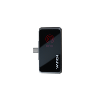 Vanch 860-960MHz UHF RFID OTG Android Reader Portable ABS Handheld Phone Reader con Type-c e interfaz USB 1M APK SDK