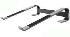 <span class=keywords><strong>Support</strong></span> ergonomique pour <span class=keywords><strong>ordinateur</strong></span> <span class=keywords><strong>portable</strong></span> en alliage d'aluminium, épaisseur 4,0 mm, argent/noir, réglable, léger, multi-usage, pour tous les ordinateurs portables de toutes tailles - Product Image 2