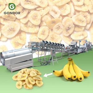 Complete Potato Production Line Full Automatiquement Make and <b>Bake</b> Plantain Banana Chip Machine - Product Image 1
