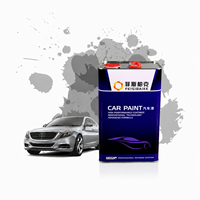 Vernis acrylique transparent 2K haute brillance de qualité industrielle, résistant aux intempéries, pour la finition automobile par pulvérisation
