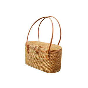 กล่องหวายสไตล์ใหม่พร้อมสายหนัง - Product Image 2