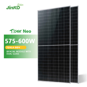 แผงโซลาร์เซลล์แบบสองหน้า N-type ขนาด 580w 585w 590w 600w  แผงโซลาร์เซลล์แบบสองหน้า 585 วัตต์ 580 วัตต์ - Product Image 3