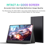 Moniteur portable ultra-fin tactile 14 pouces 1080P IPS pour ordinateur portable, vente en gros OEM Eimio