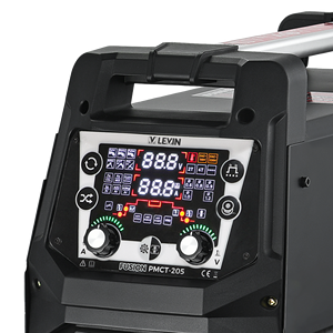 Machine à <span class=keywords><strong>souder</strong></span> LEVIN PMCT 205 CE 6 en 1 <span class=keywords><strong>Plasma</strong></span> CUT <span class=keywords><strong>MIG</strong></span> <span class=keywords><strong>MAG</strong></span> Impulsion unique MMA HF <span class=keywords><strong>TIG</strong></span> 200A - Product Image 2