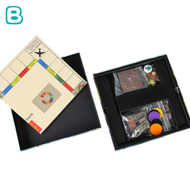 Custom RPG Board Game Set Custom Made Board Game with Paper Card Token and Dice Directly Manufacturer
