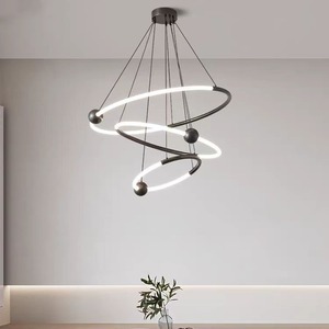 2023 High-End Designer Pendant <b>Light</b> All-Copper Modern Minimalist Luxury <b>Dining</b> Room Lamp Middle-Sized Hanging Installation - Product Image 4