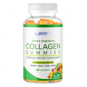 Parlayan cilt sakızlı, 25 günlük tedarik (50 kapsül), dolgun çilek, hyaluronik asit, kollajen, deniz topalak, çiğneme takviyesi - Product Image 1