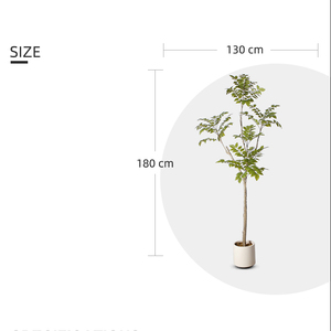 180cm piante artificiali finto albero interno pera gialla albero realistico per la decorazione di Home Office Indoor - Product Image 6