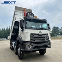 Camion benne d'occasion Sinotruk Hohan NX 8X4 480HP avec puissant moteur Weichai, camion benne minier à vendre