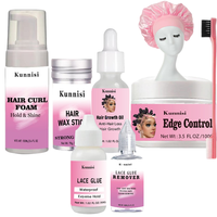 OEM/ODM marque distributeur colle à dentelle Kits d'installation de perruque adhésive à tenue forte imperméable à l'eau marque distributeur colle à dentelle