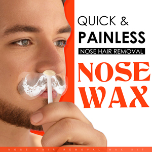 Vente chaude nez épilation ensemble pour hommes avec noix de coco nez épilation cire indolore nez cire pour les utilisateurs à domicile - Product Image 2